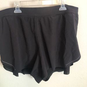 Black Lululemon shorts size 14